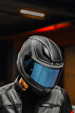 RAPID KRUISE MAT SİYAH-GRİ KASK