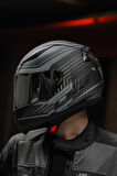 RAPID KRUISE MAT SİYAH-GRİ KASK