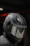 RAPID KRUISE MAT SİYAH-GRİ KASK