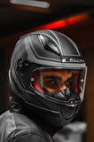 RAPID KRUISE MAT SİYAH-GRİ KASK