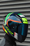 RAPID RACE CHOS MAVİ NEON TURUNCU KASK