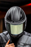 RAPID KRUISE MAT SİYAH-GRİ KASK