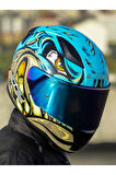 RAPID 2 NEO MAVİ-MOR KASK