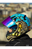 RAPID 2 NEO MAVİ-MOR KASK