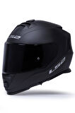 LS2 STORM 2 MAT SİYAH KASK