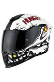 NEXX SX.100R HUNGRY MILES BEYAZ KASK