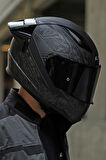 LS2 RAPID 2 RACE CRYPT MAT SİYAH KASK