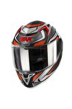 GIVI 50.9 ATOMIC MAT SİYAH-GRİ-KIRMIZI KASK