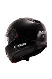 LS2 STROBE 2 SİYAH KASK
