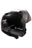 LS2 STROBE 2 SİYAH KASK