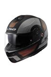 LS2 STROBE 2 ORION MAT SİYAH-MOR-MAVİ KASK