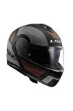 LS2 STROBE 2 ORION MAT SİYAH-MOR-MAVİ KASK