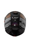 LS2 STROBE 2 ORION MAT SİYAH-MOR-MAVİ KASK