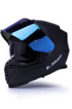 LS2 STORM 2 MAT SİYAH KASK