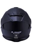 LS2 STORM 2 MAT SİYAH KASK