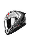 GIVI 50.8 RACER MAT SİYAH-TITANIUM-GRİ KASK