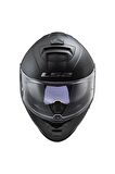 LS2 STORM 2 MAT SİYAH KASK