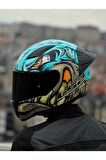 LS2RAPID 2 RACE NEO MAVİ-MOR KASK