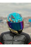 LS2 RAPID 2 RACE NEO MAVİ-MOR KASK