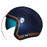 NEXX X.G20 LIGNAGE KARBON MAVİ-SARI KASK