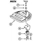 KAPPA MKN UNIVERSAL ALT TABLA (MONOLOCK)