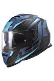 LS2 STORM 2 RACER MAT MAVİ KASK