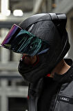 LS2 RAPID 2 RACE CRYPT MAT SİYAH KASK C4