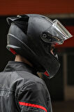 LS2 RAPID 2 RACE CRYPT MAT SİYAH KASK