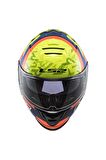 LS2 STORM 2 SALVADOR REPLICA MAVİ-NEON SARI KASK