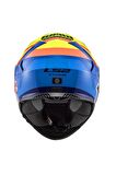 LS2 STORM 2 SALVADOR REPLICA MAVİ-NEON SARI KASK