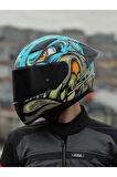 RAPID 2 RACE NEO MAVİ-MOR KASK