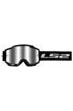 Charger Goggles Motokros Gözlük (IRIDIUM CAMLI) Siyah