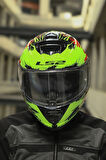 STORM 2 DROP SİYAH-SARI-KIRMIZI KASK