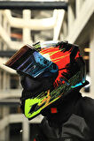 STORM 2 DROP SİYAH-SARI-KIRMIZI KASK