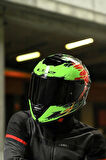 STORM 2 DROP SİYAH-SARI-KIRMIZI KASK