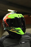 STORM 2 DROP SİYAH-SARI-KIRMIZI KASK