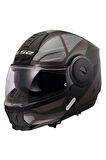 SCOPE 2 AXIS MAT SİYAH-TITANIUM KASK