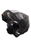 SCOPE 2 AXIS MAT SİYAH-TITANIUM KASK