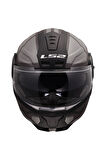 SCOPE 2 AXIS MAT SİYAH-TITANIUM KASK