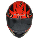 LS2 RAPID 2 SPOX KIRMIZI-GRİ KASK