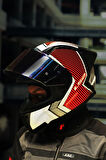 RAPID 2 Race EXTRA BEYAZ-KIRMIZI KASK