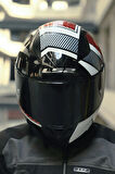 RAPID 2 Race EXTRA BEYAZ-KIRMIZI KASK