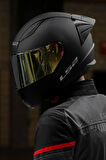 Rapıd 2 Race Mat Siyah Kask