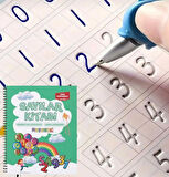 Motossori Harfleri/ Sayıları ve Çizmeyiöğreten Kabartmalı 3'lü Kitap Büyük Boy