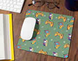 Atari Konsol Gamer Eski Zamanlar Baskılı Hediyelik Ve Günlük kullanıma Uygun  Mouse Pad