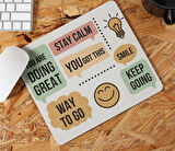 Motivasyon Yazılı Hırs Güç Teşvik İçerikli Enerjik Hediyelik Ve Günlük kullanıma Uygun  Mouse Pad