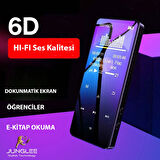 Bluetooth Lu Mp3-mp4 Çalar Ses Kayıt Fm Radyolu Şarjlı Mp4 Player Dahili Hoparlör 8gb Hafızalı