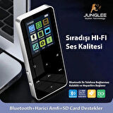 Bluetooth Lu Mp3-mp4 Çalar Ses Kayıt Fm Radyolu Şarjlı Mp4 Player Dahili Hoparlör 8gb Hafızalı