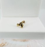 Uç Kısmı : Pirinç Kıkırdak Bar Uzunluğu : 6 Mm / Bar Kalınlığı 0.8 Mm / Top Boyu 3 Mm - Pt0022-1