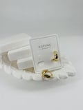 Zirkon Taşlı Pirinç Zirkon Küpe - Kp00344